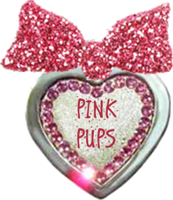 This is the official Pink Pups Badge