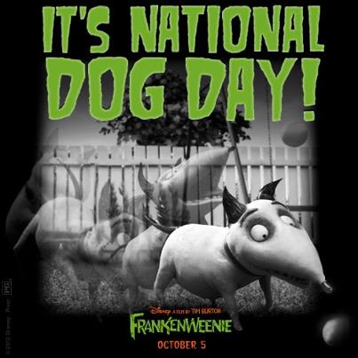 Frankenweenie Movie - It's National Dog Day!